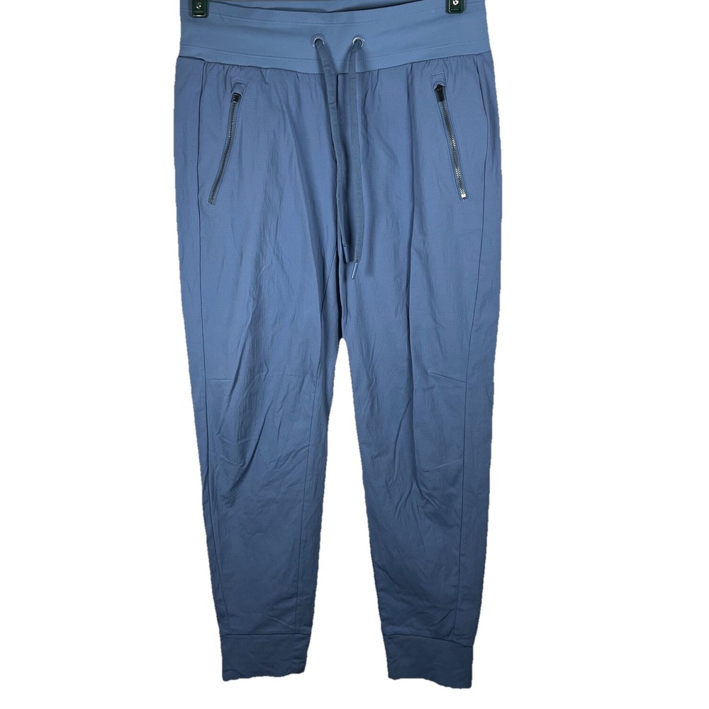 Athleta Pants Women's 6 Blue Trekkie North Jogger Hike Athleisure Zip Pockets